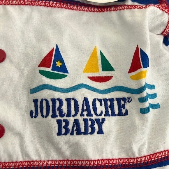 Jordache Baby Vintage Romper Sailboats NOS size 24M - Picture 5 of 7
